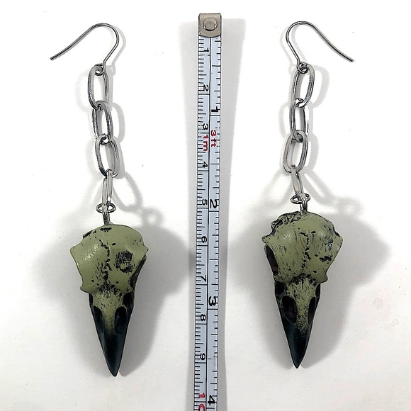 Stainless Steel Grunge Crow Set - Picture 6 of 6